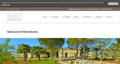 Desktop Screenshot of masseriapalombara.it