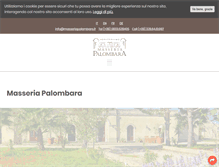 Tablet Screenshot of masseriapalombara.it